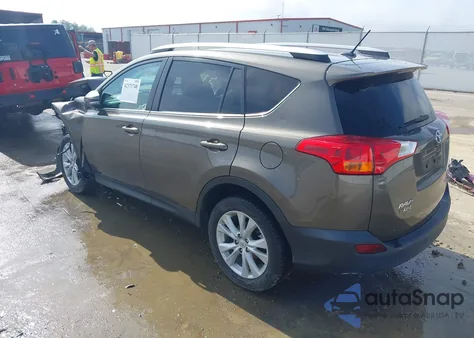 2015 Toyota Rav4 Limited from USA, damaged, VIN 2T3DFREV2FW356706